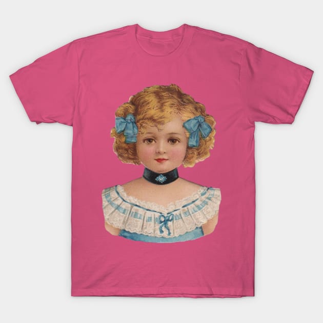 Victorian Girl T-Shirt by Donkeh23